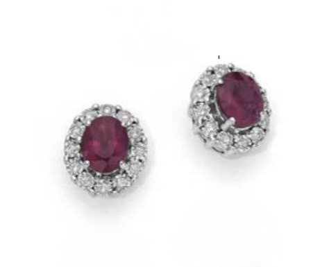 Ohrringe Oro Gioia Dame in Gold Rubino 1.20 Ct OOR12417.008 - OOR12417.008